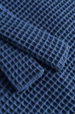 Wickelmantel Aus Waffel-Piqué Bindegürtel Bademantel 100% Baumwolle -Pyjamas Für Zuhause 1233210 10092 6