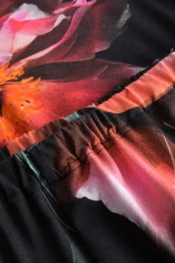 Pyjama Im Eleganten Blumendruck V-Ausschnitt Baumwolle/Modal -Pyjamas Für Zuhause 1233225 10996 6