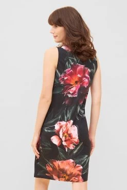 Nachtkleid Im Eleganten Blumendruck V-Ausschnitt Ärmellos Baumwolle/Modal 8 Nachtkleid Im Eleganten Blumendruck V-Ausschnitt Ärmellos Baumwolle/Modal -Pyjamas Für Zuhause 1233228 10996 2