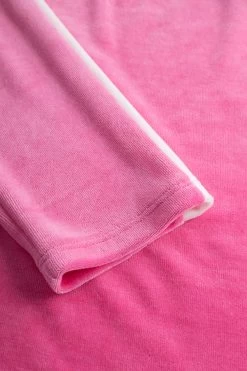 Nicki-Hausanzug Mit Kontraststreifen Winter Warm Materialmix -Pyjamas Für Zuhause 1233260 16503 5