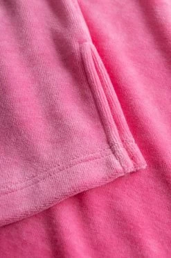 Nicki-Hauskleid Mit Kontraststreifen Winter Warm Materialmix -Pyjamas Für Zuhause 1233261 16503 6