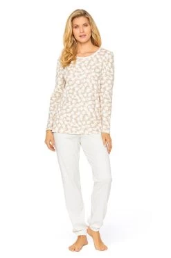 Pyjama Im Mustermix Kuschelig Winter Warm 100% Baumwolle -Pyjamas Für Zuhause 1233264 16827