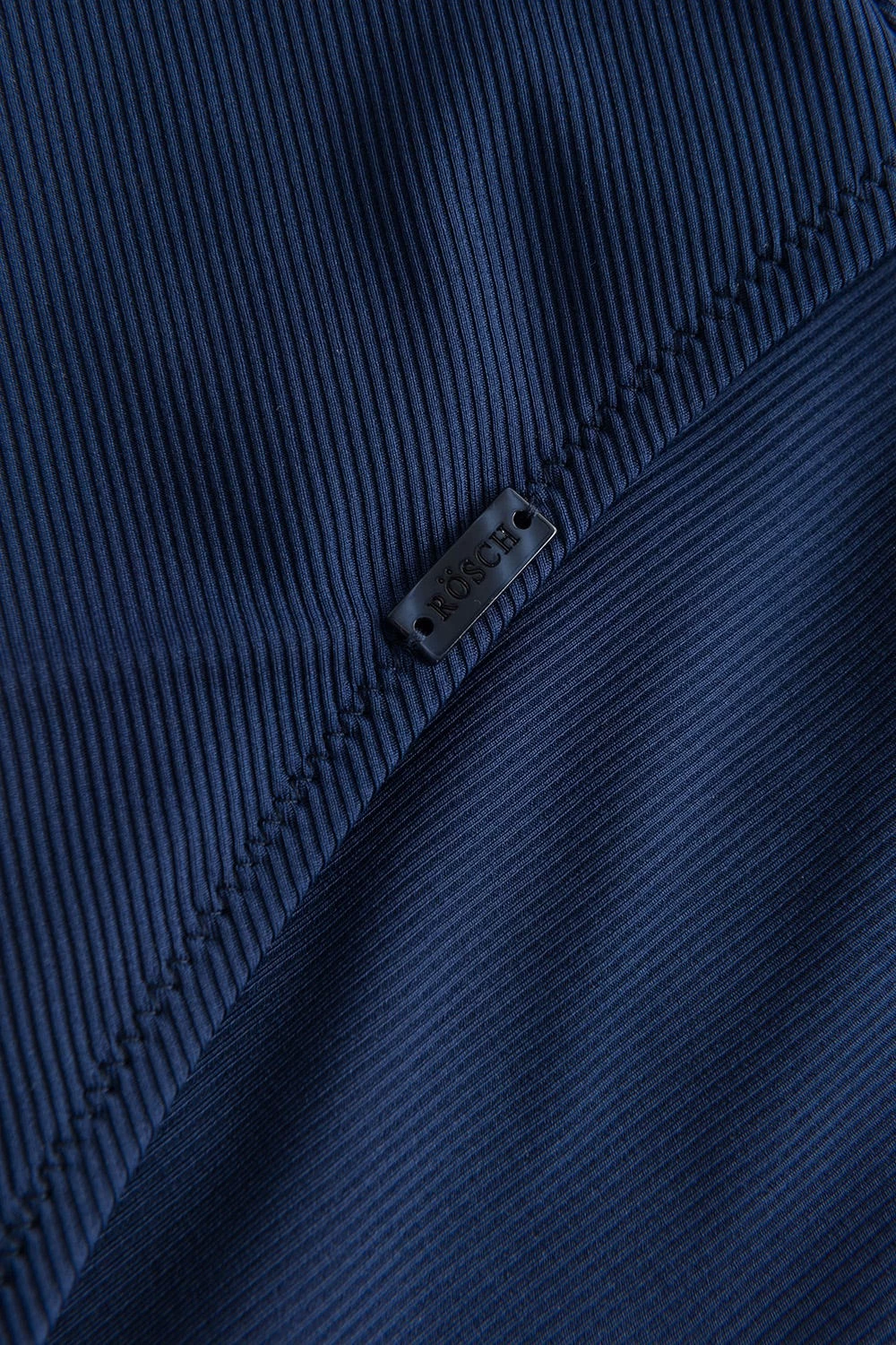 Bandeau Badeanzug Mit Gestreifter Blende Ripp Recyceltes Polyester/Elasthan 5 Bandeau Badeanzug Mit Gestreifter Blende Ripp Recyceltes Polyester/Elasthan - Image 5