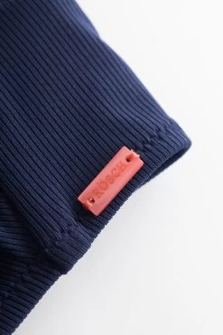 Bikini Oberteil Mit Streifen-Details Ripp überkreuzt Recyceltes Polyester/Elasthan -Pyjamas Für Zuhause 1235509 10063 6