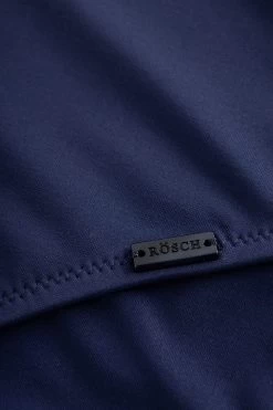 Badeanzug Mit Raffungen Bügel Dunkelblau Ripp Recyceltes Polyester/Elasthan -Pyjamas Für Zuhause 1235513 10063 3