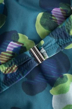 Bikini-Oberteil Im Leo-Druck-Mix Petrol Recyceltes Polyamid/Elasthan -Pyjamas Für Zuhause 1235531 11572 5