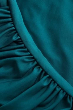 Badeanzug Mit Wickeloptik Petrol V-Ausschnitt Recyceltes Polyamid/Elasthan 10 Badeanzug Mit Wickeloptik Petrol V-Ausschnitt Recyceltes Polyamid/Elasthan -Pyjamas Für Zuhause 1235538 10011 4