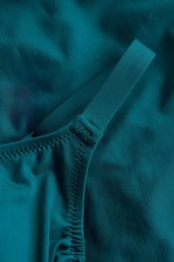 Badeanzug Mit Wickeloptik Petrol V-Ausschnitt Recyceltes Polyamid/Elasthan 11 Badeanzug Mit Wickeloptik Petrol V-Ausschnitt Recyceltes Polyamid/Elasthan -Pyjamas Für Zuhause 1235538 10011 5