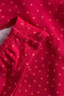 Bikini-Hose Im Pinken Mini-Tupfen-Druck Recyceltes Polyamid/Elasthan -Pyjamas Für Zuhause 1235557 16548 4