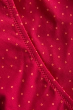 Bikini-Hose Im Pinken Mini-Tupfen-Druck Recyceltes Polyamid/Elasthan -Pyjamas Für Zuhause 1235557 16548 5