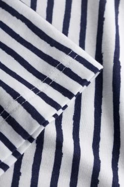 Strandkleid Im Streifen-Druck Asymmetrisch Sommer Viskose/Elasthan 10 Strandkleid Im Streifen-Druck Asymmetrisch Sommer Viskose/Elasthan -Pyjamas Für Zuhause 1235605 16822 4