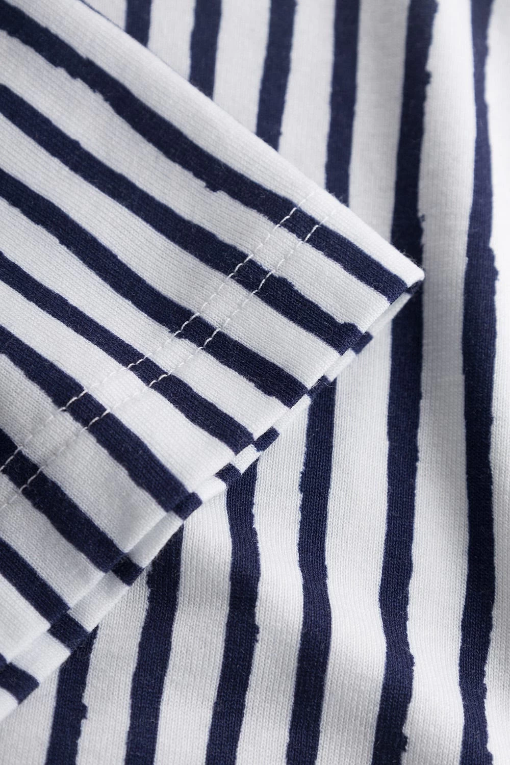 Strandkleid Im Streifen-Druck Asymmetrisch Sommer Viskose/Elasthan 5 Strandkleid Im Streifen-Druck Asymmetrisch Sommer Viskose/Elasthan - Image 5