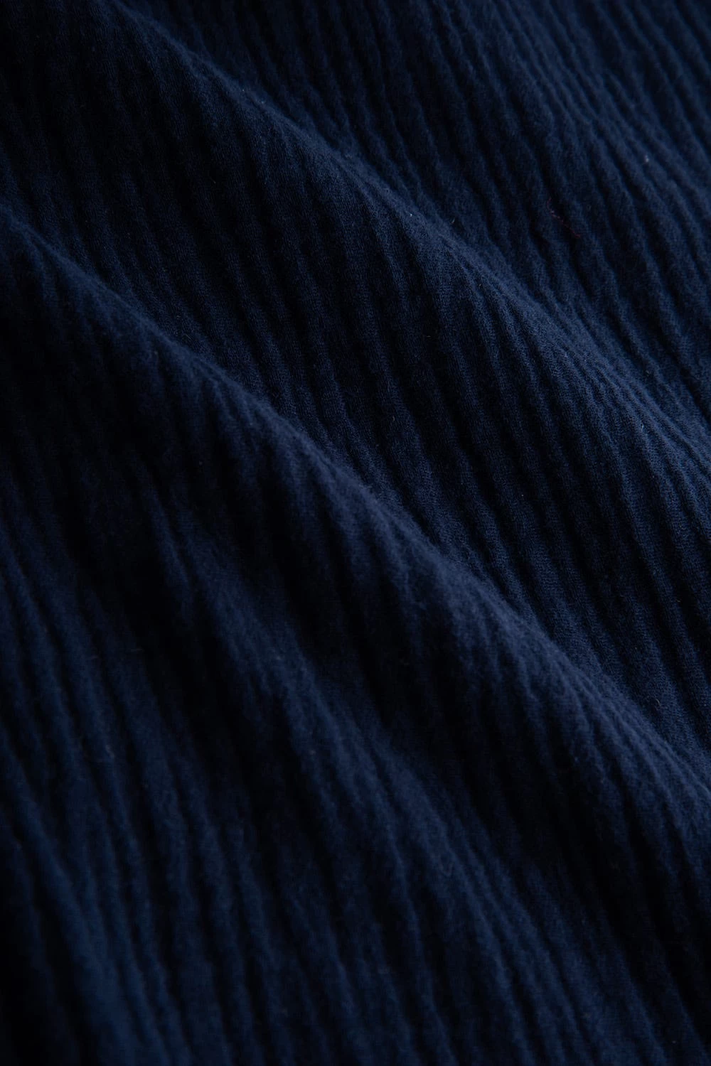 Trägerkleid Aus Musselin Dunkelblau Sommer Strandkleid 100% Baumwolle 6 Trägerkleid Aus Musselin Dunkelblau Sommer Strandkleid 100% Baumwolle - Image 6