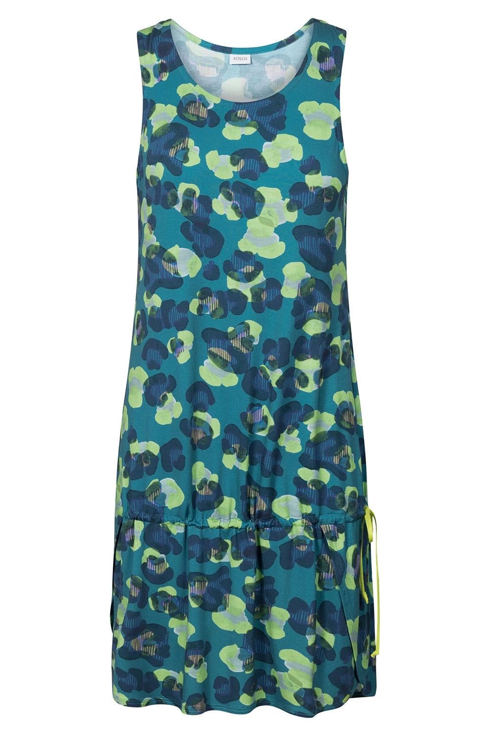 Strandkleid Im Grünen Leo-Design Tunnelzug Viskose/Elasthan 2 Strandkleid Im Grünen Leo-Design Tunnelzug Viskose/Elasthan - Image 2