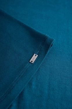 Strandkleid Mit Paspeln Am Ausschnitt Petrol Ärmellos Viskose/Elasthan -Pyjamas Für Zuhause 1235614 10011 4