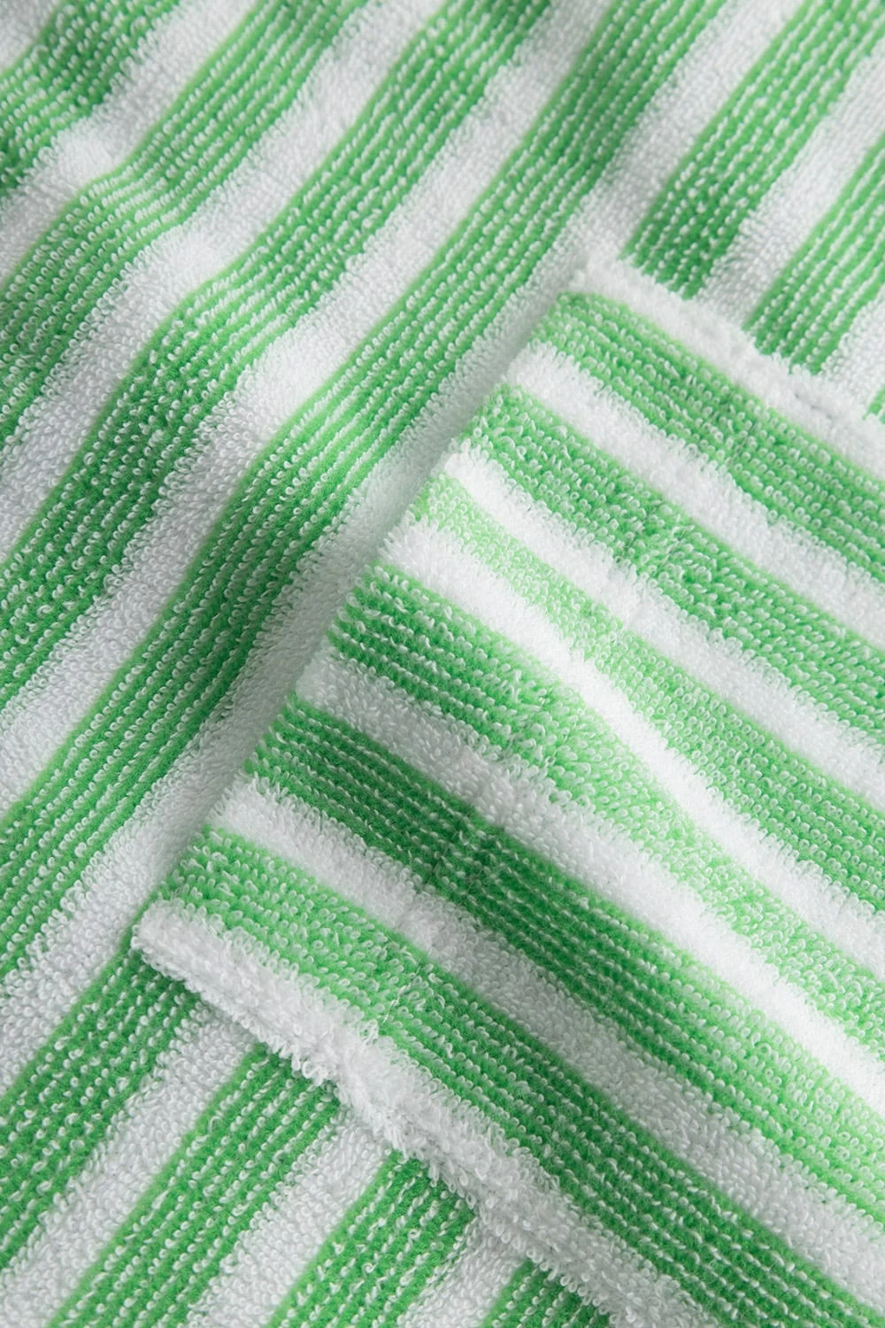 Frottee-Kleid Im Grünen Ringel Tasche Ärmellos Baumwolle/Polyester 5 Frottee-Kleid Im Grünen Ringel Tasche Ärmellos Baumwolle/Polyester - Image 5