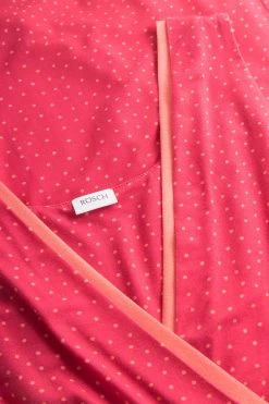 Strandkleid Mit Wickeloptik Tupfen-Druck Pink Viskose/Elasthan -Pyjamas Für Zuhause 1235642 16548 3