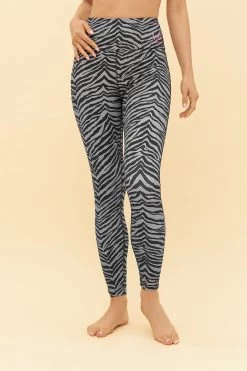 Y.U Yoga Leggings Im Modernen Druck Sport Mix & Match Recycled Polyamid/Elasthan