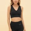 Y.U Yoga Bustier Mit Raffung Seamless Sport Mix & Match Recycled Polyamid/Elasthan