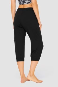 Y.U Yoga 3/4-Hose Mit Taschen Loungewear Sport Mix & Match Materialmix -Pyjamas Für Zuhause 1667213 10995 2