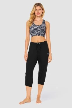 Y.U Yoga 3/4-Hose Mit Taschen Loungewear Sport Mix & Match Materialmix -Pyjamas Für Zuhause 1667213 10995 3