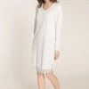 Bigshirt Mit Spitzendetails Baumwolle Tender Romance