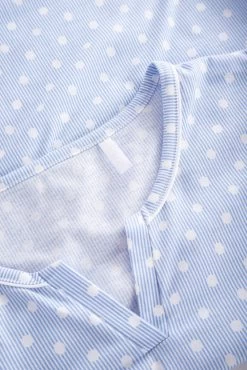 Pyjama Im Mustermix Punkte Streifen Verspielt 100% Baumwolle 1884144 -Pyjamas Für Zuhause 1884144 16361 32