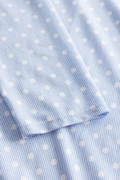 Pyjama Lang Im Mustermix Punkte Streifen Nadelzug Verspielt 100% Baumwolle 9 Pyjama Lang Im Mustermix Punkte Streifen Nadelzug Verspielt 100% Baumwolle -Pyjamas Für Zuhause 1884146 16361 1 39