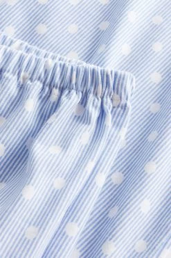 Pyjama Lang Im Mustermix Punkte Streifen Nadelzug Verspielt 100% Baumwolle 10 Pyjama Lang Im Mustermix Punkte Streifen Nadelzug Verspielt 100% Baumwolle -Pyjamas Für Zuhause 1884146 16361 1 47