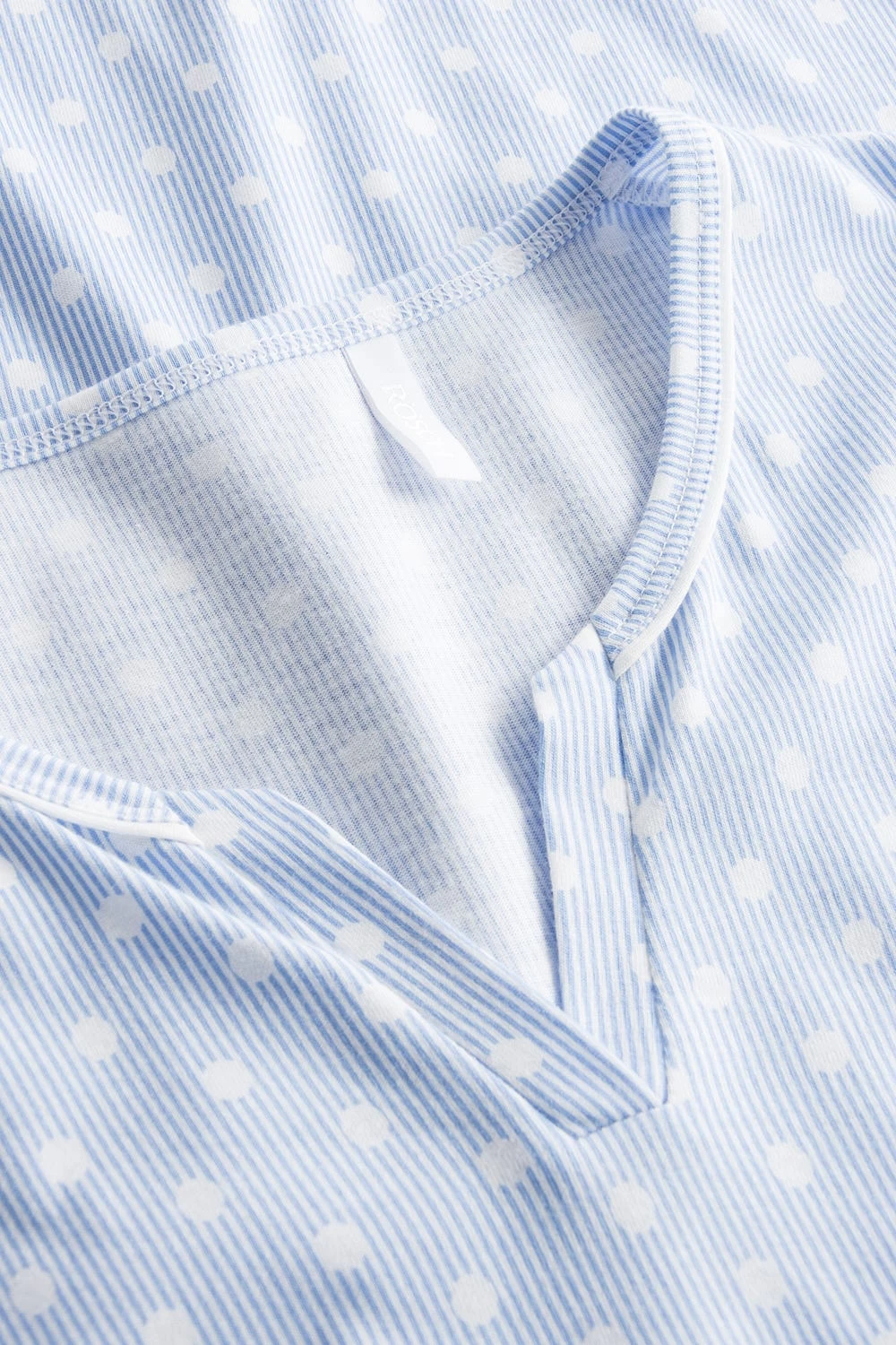 Bigshirt Lang Im Mustermix Punkte Streifen Nadelzug Verspielt 100% Baumwolle 3 Bigshirt Lang Im Mustermix Punkte Streifen Nadelzug Verspielt 100% Baumwolle - Image 3