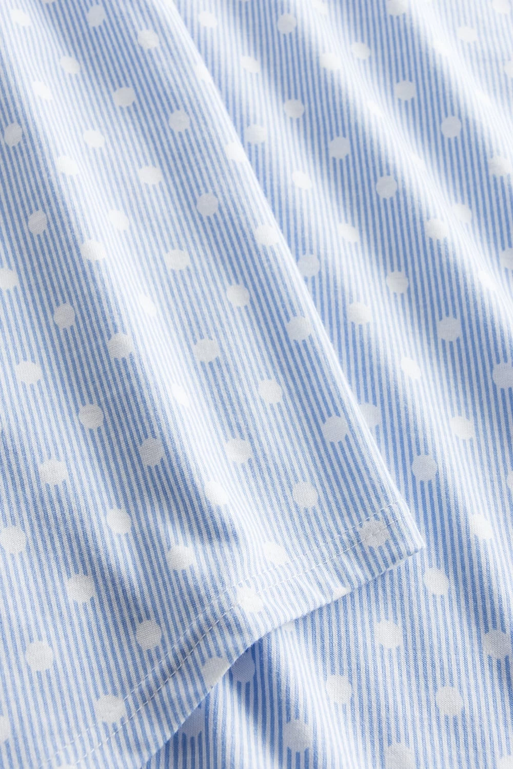 Bigshirt Lang Im Mustermix Punkte Streifen Nadelzug Verspielt 100% Baumwolle 4 Bigshirt Lang Im Mustermix Punkte Streifen Nadelzug Verspielt 100% Baumwolle - Image 4