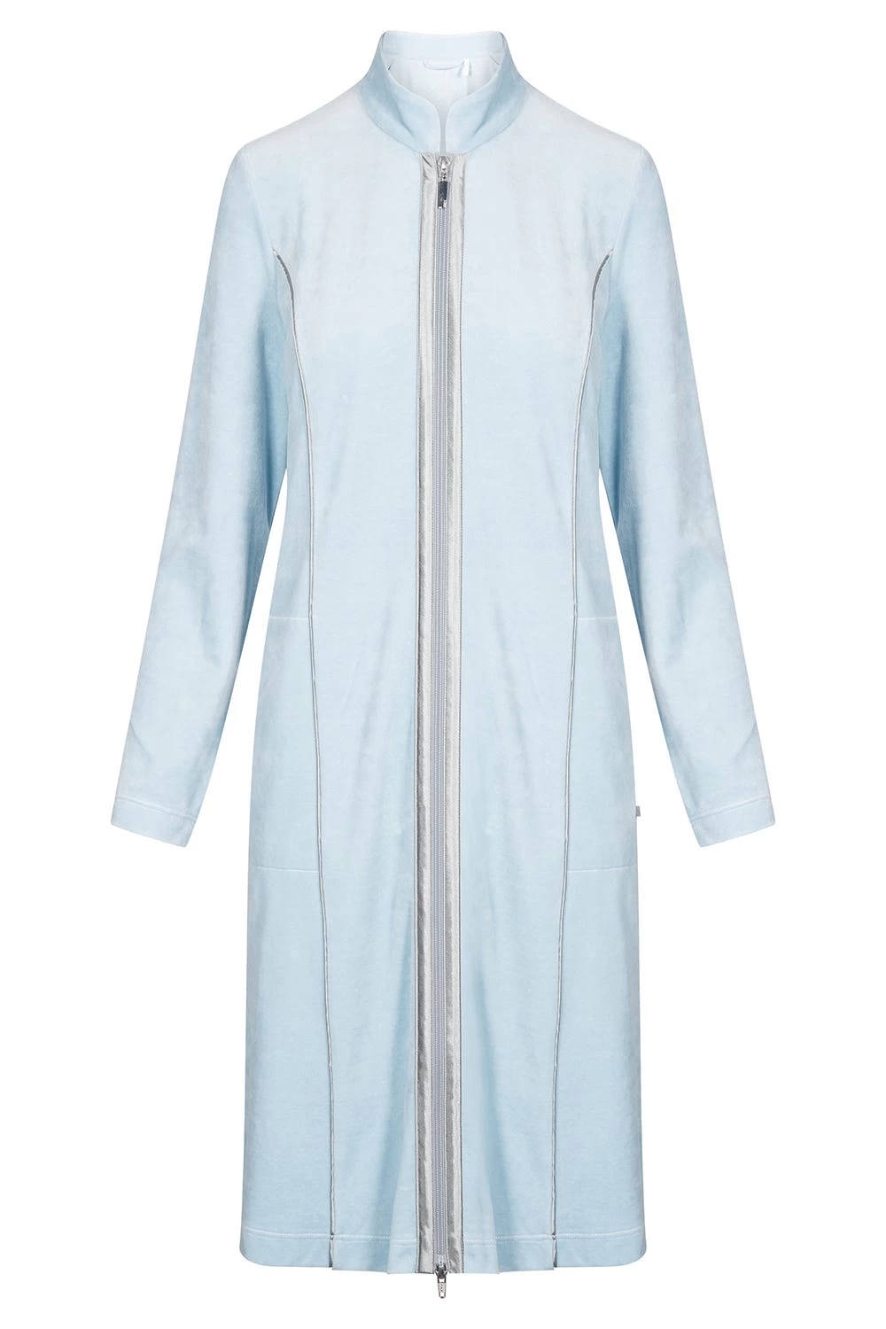 Nicki-Morgenmantel Kurz Figurschmeichelnd Reißverschluss Baumwolle/Polyester 6 Nicki-Morgenmantel Kurz Figurschmeichelnd Reißverschluss Baumwolle/Polyester - Image 6