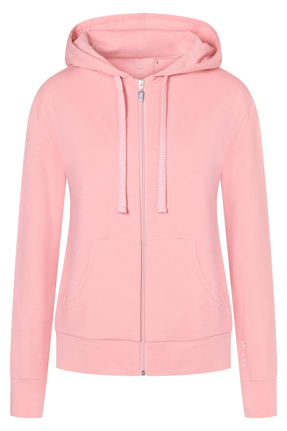 Basic Sweatjacke In Uni Kapuze Hoodie Einfarbig Bio-Baumwolle/Elasthan Thx 2 Basic Sweatjacke In Uni Kapuze Hoodie Einfarbig Bio-Baumwolle/Elasthan Thx - Image 2