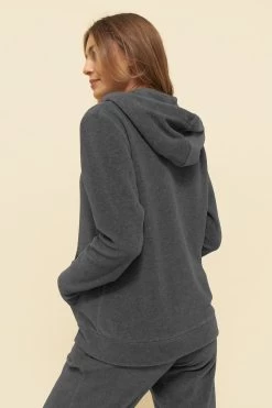 Hausanzug Aus Kuscheligem Fleece Hoodie Lässig Polyester/Viskose -Pyjamas Für Zuhause 1884225 11899 9