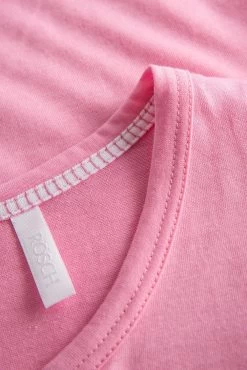 Pyjama Mit 7/8-Hose Im Nadelzug Rosa 100% Baumwolle 9 Pyjama Mit 7/8-Hose Im Nadelzug Rosa 100% Baumwolle -Pyjamas Für Zuhause 1884291 16522 3