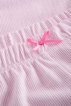 Pyjama Mit 7/8-Hose Im Nadelzug Rosa 100% Baumwolle 11 Pyjama Mit 7/8-Hose Im Nadelzug Rosa 100% Baumwolle -Pyjamas Für Zuhause 1884291 16522 5