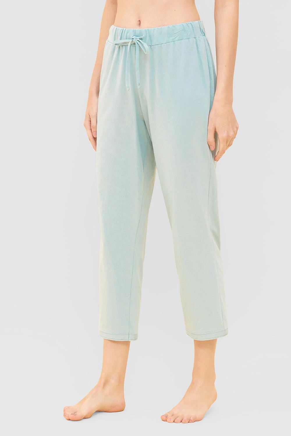 Basic 7/8-Pyjamahose Mit Zierstichen Mix & Match 1 Basic 7/8-Pyjamahose Mit Zierstichen Mix & Match