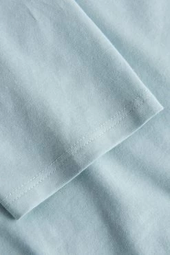 Basic Nachthemd Langarm Mit Zierstichen -Pyjamas Für Zuhause 1884804 10381 4