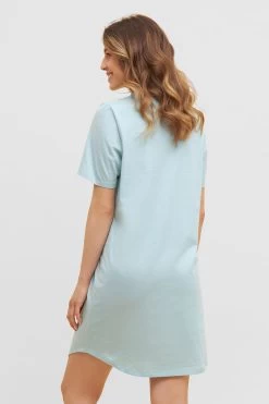Basic Bigshirt Kurzarm Mit Zierstichen 1884805 8 Basic Bigshirt Kurzarm Mit Zierstichen 1884805 -Pyjamas Für Zuhause 1884805 10381 2