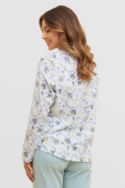 Basic Pyjamashirt Langarm Im Floralen Ornament-Print Mix & Match 1884806 13 Basic Pyjamashirt Langarm Im Floralen Ornament-Print Mix & Match 1884806 -Pyjamas Für Zuhause 1884806 16824 392 1