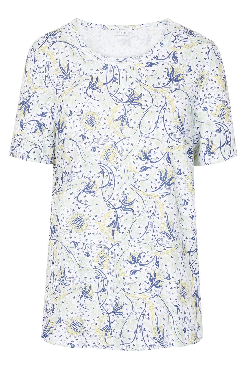 Basic T-Shirt Kurzarm Im Floralen Ornament-Print Mix & Match 1884807 2 Basic T-Shirt Kurzarm Im Floralen Ornament-Print Mix & Match 1884807 - Image 2