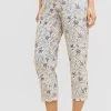 Basic 7/8-Pyjamahose Im Floralen Ornament-Print Mix & Match 1884809