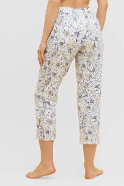 Basic 7/8-Pyjamahose Im Floralen Ornament-Print Mix & Match 1884809 9 Basic 7/8-Pyjamahose Im Floralen Ornament-Print Mix & Match 1884809 -Pyjamas Für Zuhause 1884809 16824 2