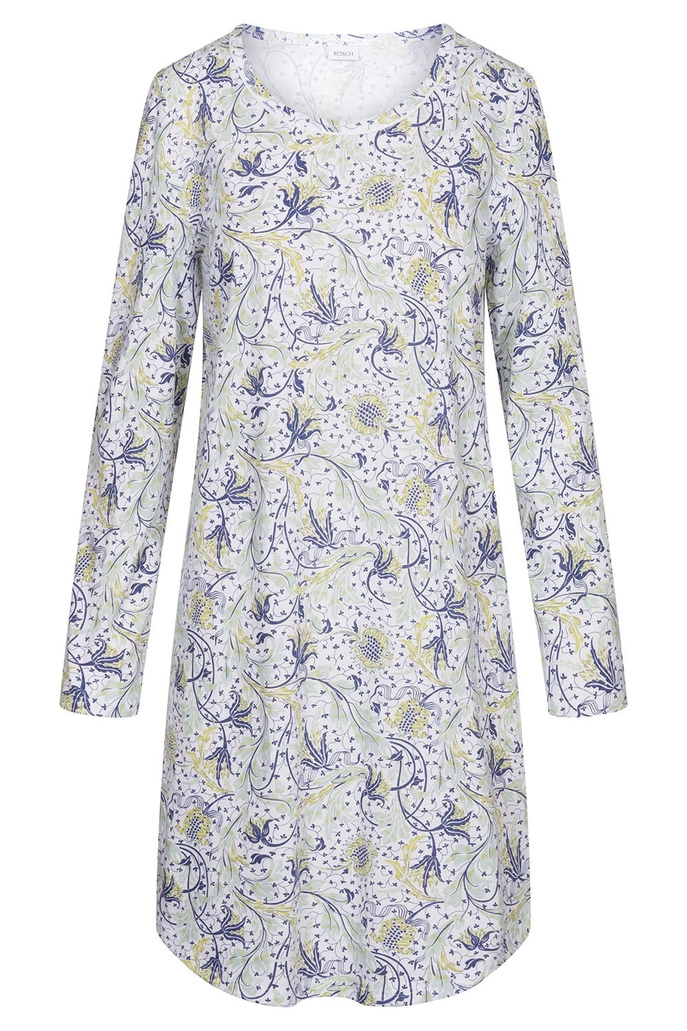 Basic Nachthemd Langarm Im Floralen Ornament-Print 1884810 2 Basic Nachthemd Langarm Im Floralen Ornament-Print 1884810 - Image 2