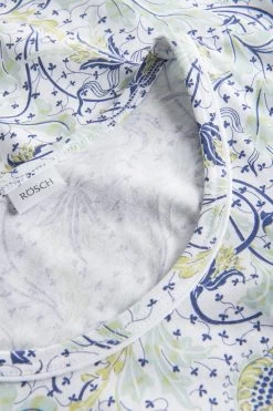 Basic Nachthemd Langarm Im Floralen Ornament-Print 1884810 9 Basic Nachthemd Langarm Im Floralen Ornament-Print 1884810 -Pyjamas Für Zuhause 1884810 16824 9