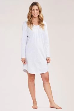 Bigshirt Mit Dezenter Spitzenborte